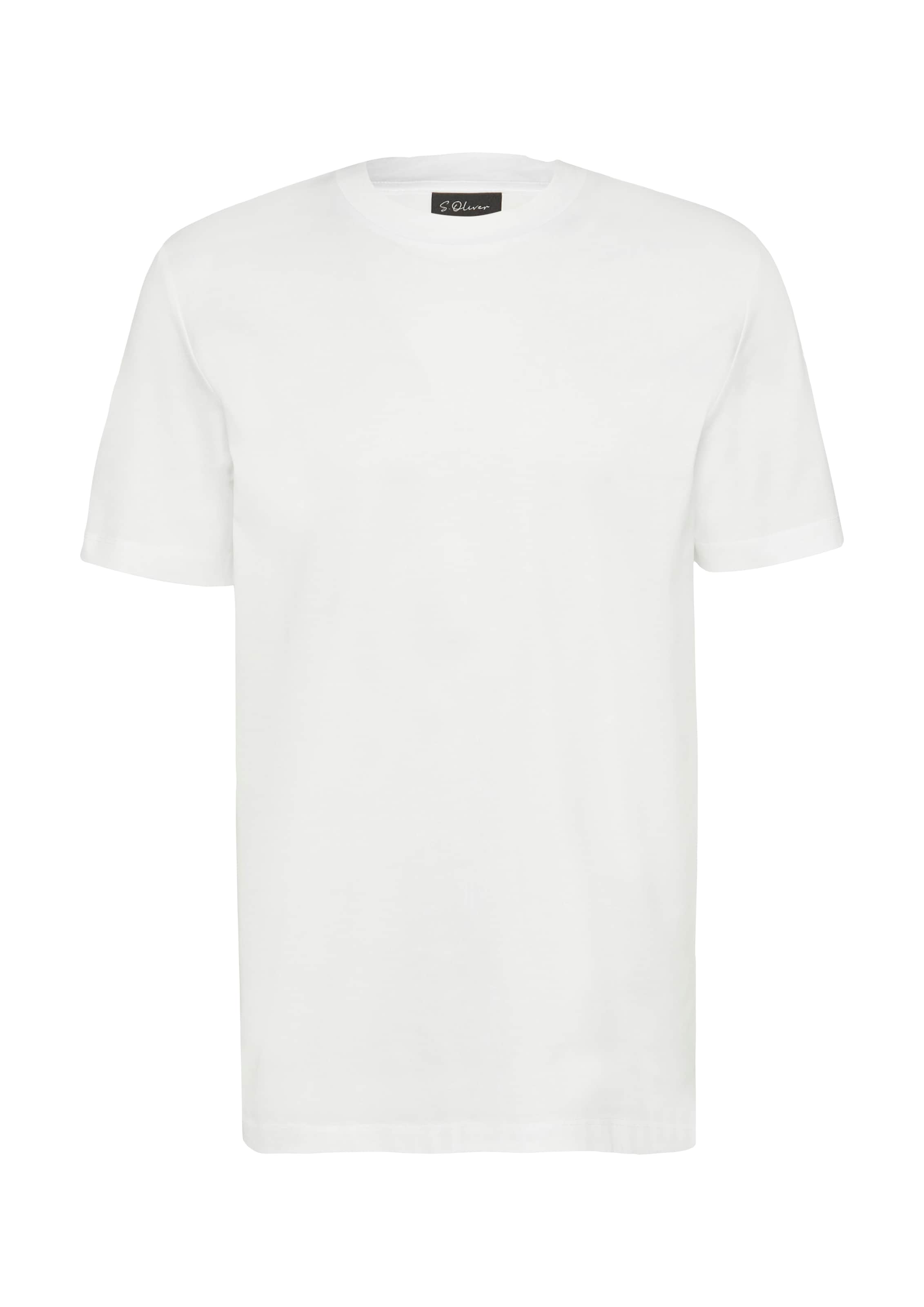 s.Oliver BLACK LABEL Shirt in Weiß: Vorderseite