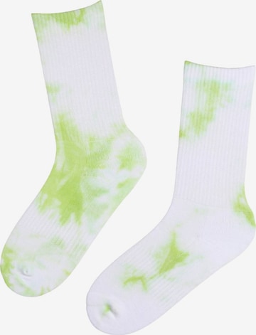 Sokisahtel - Calcetines en verde: frente