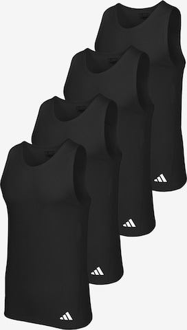 Maillot de corps ADIDAS ORIGINALS en noir : devant