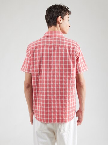 s.Oliver Regular fit Button Up Shirt in Red