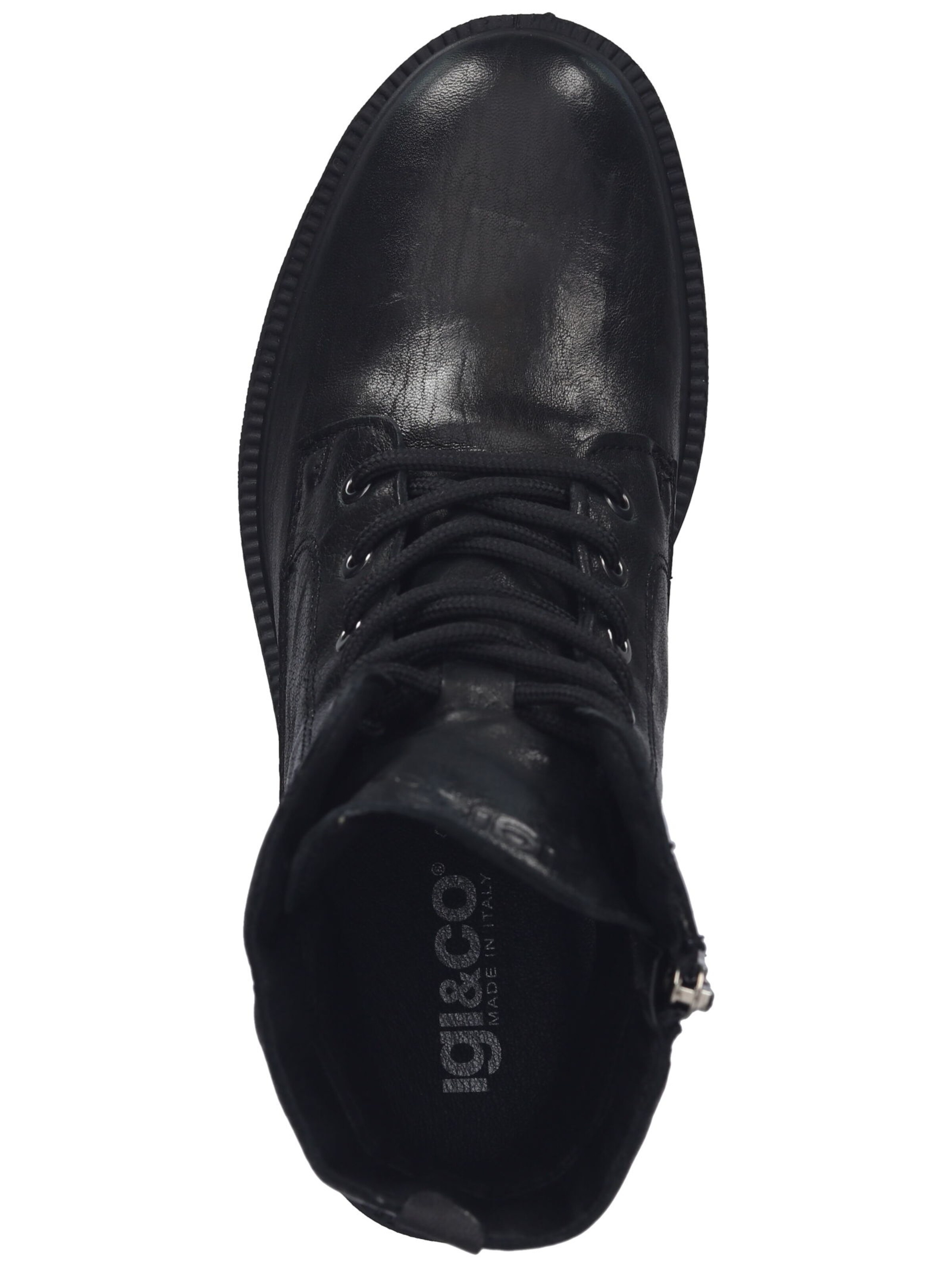 Bottines à lacets IGI&CO en noir