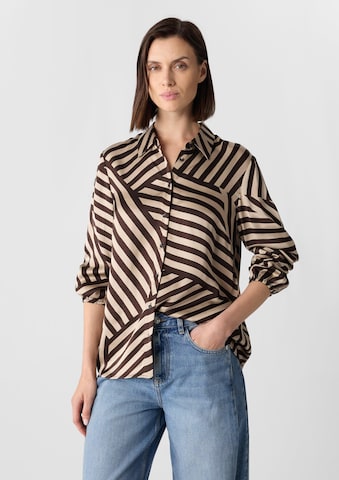 Chemisier COMMA en beige : devant