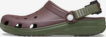 Crocs Puukengät & Crocs-jalkineet värissä ruskea: etupuoli