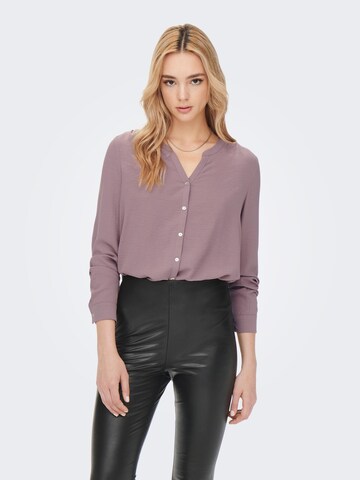 ONLY Blouse 'Mette' in Lila: voorkant