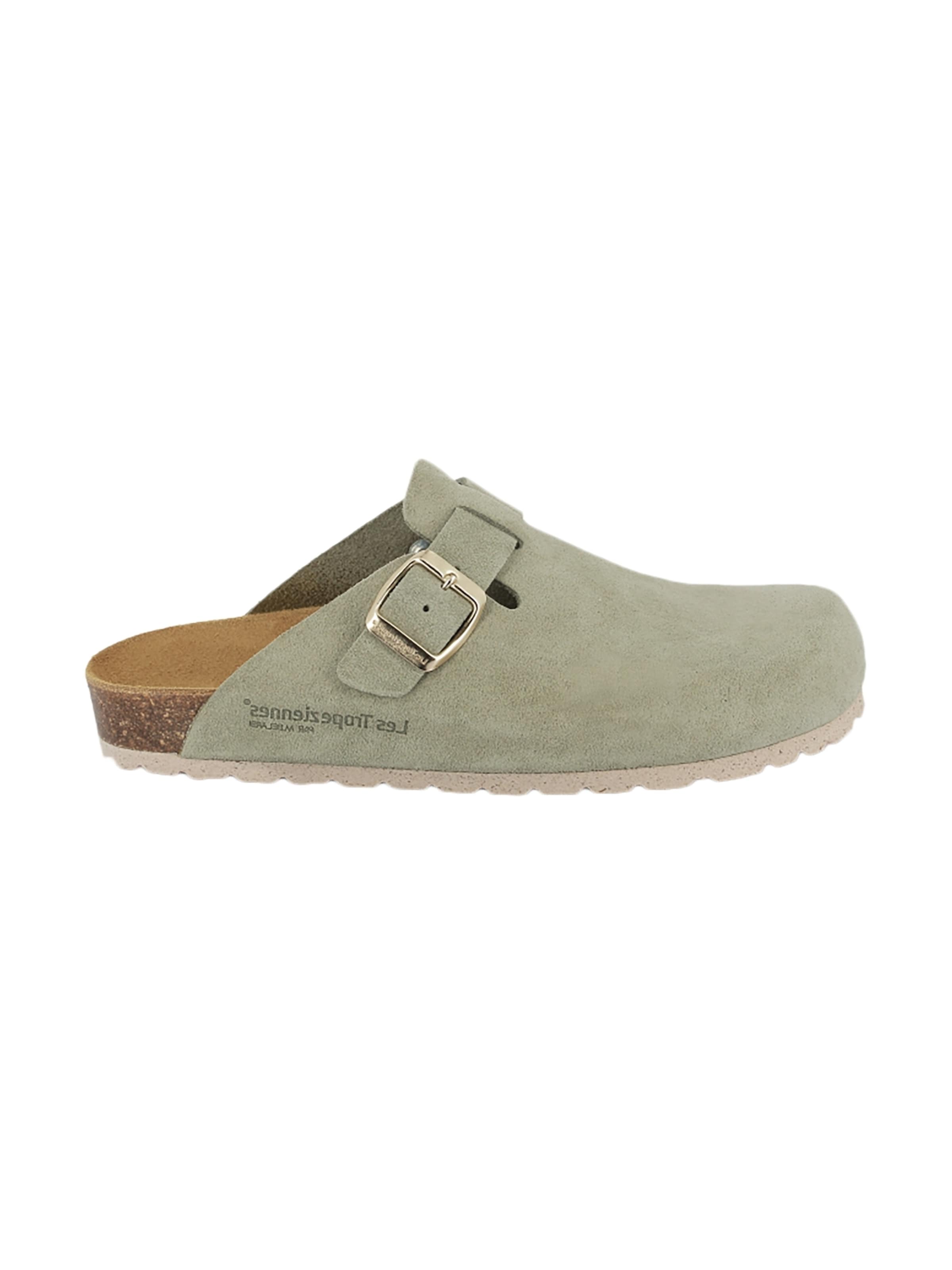 Mule 'Leder-Pantoletten „Les Zabot“' Les Tropéziennes en gris