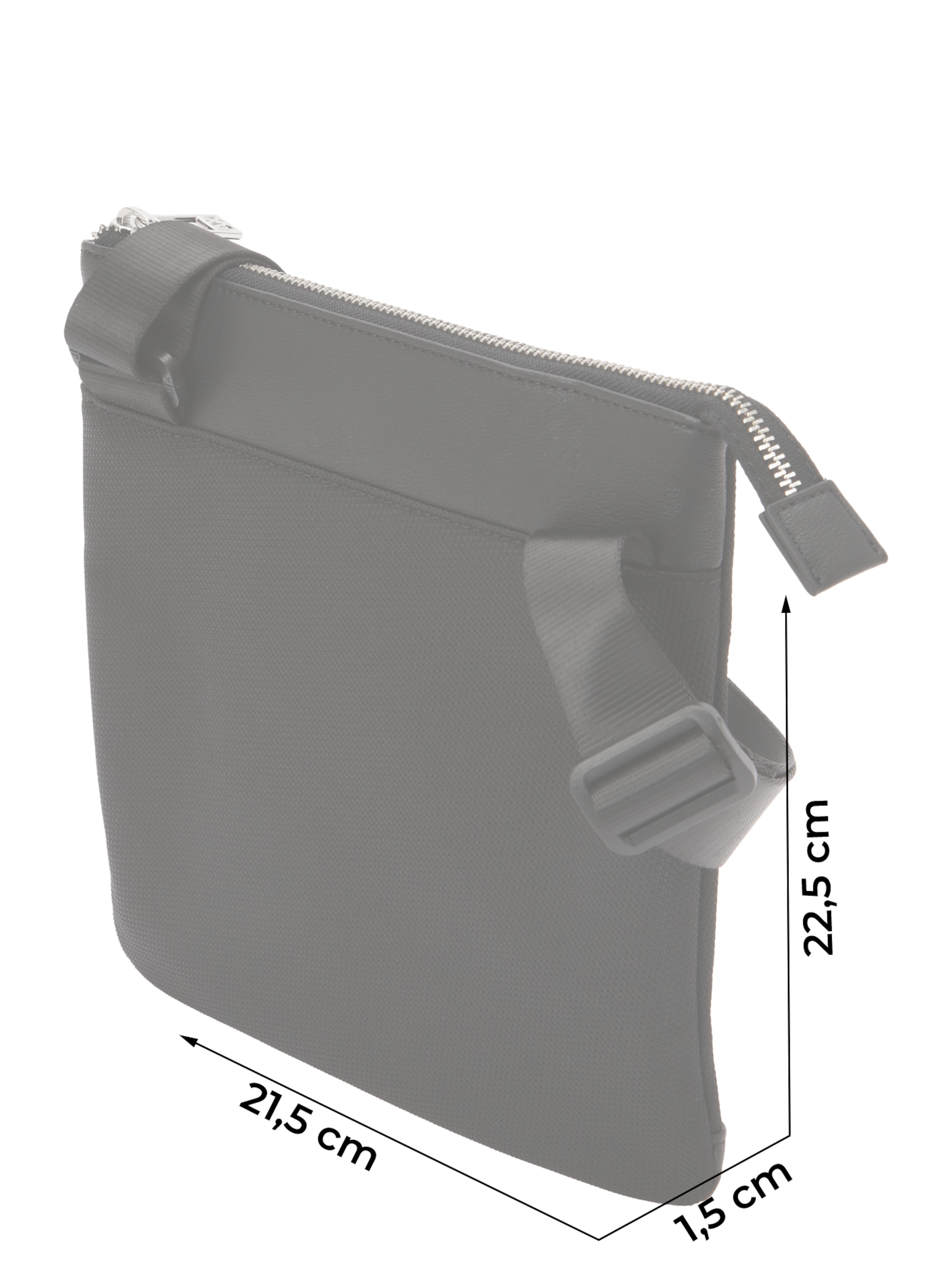 melns ARMANI EXCHANGE Pleca soma 'SINGAPORE'