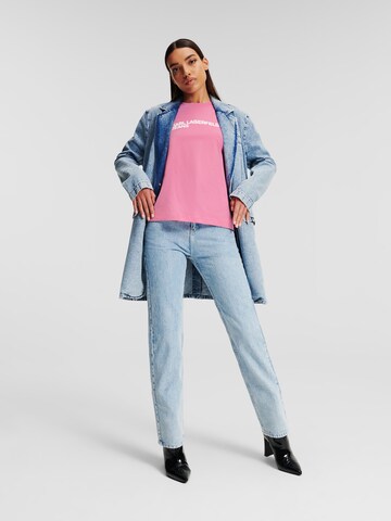 KARL LAGERFELD JEANS T-shirt in Pink