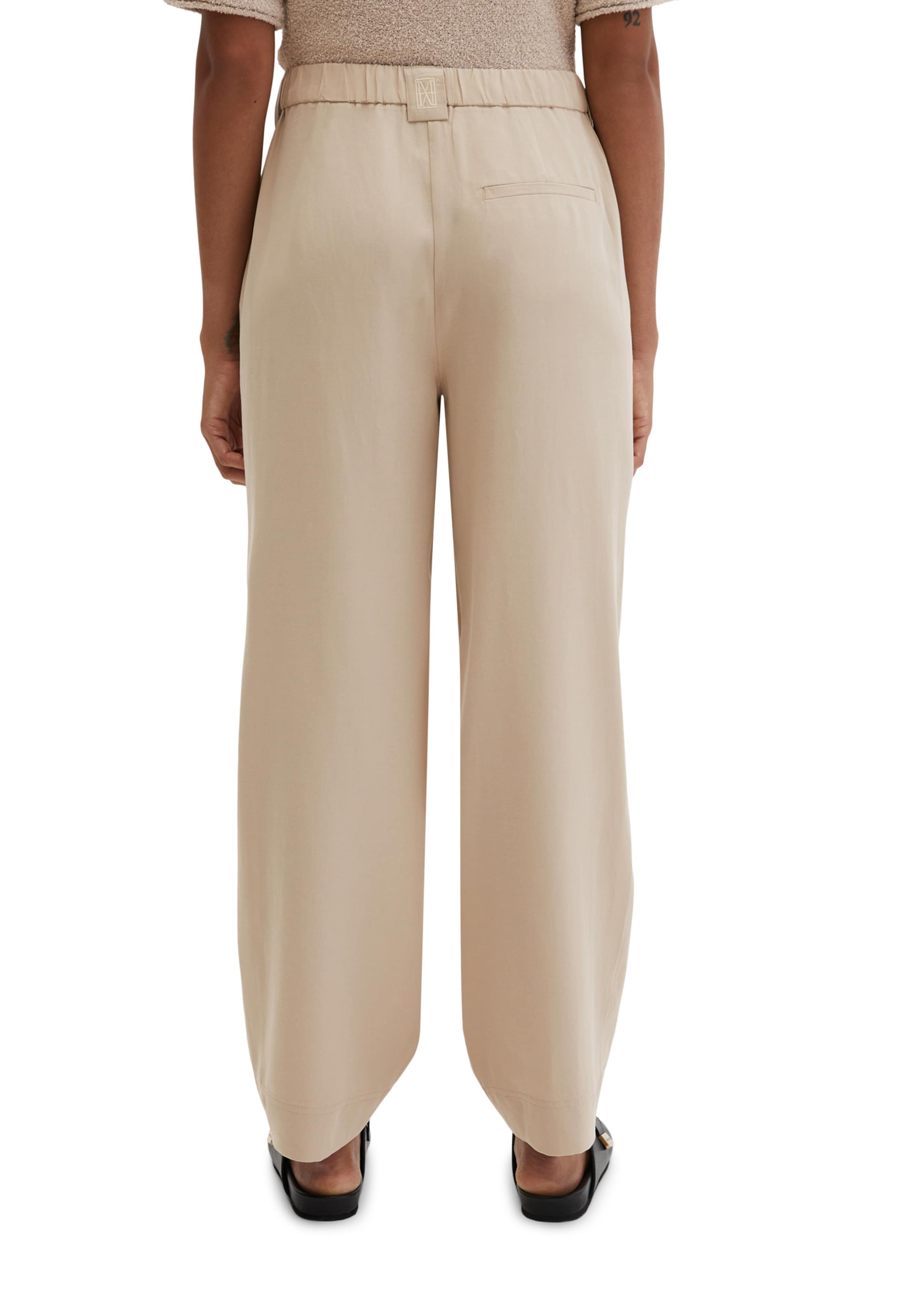 Marc O'Polo Barrel Trousers in Beige