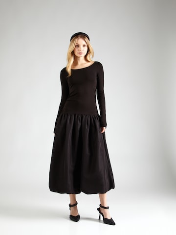 Monki Dress in Black: front