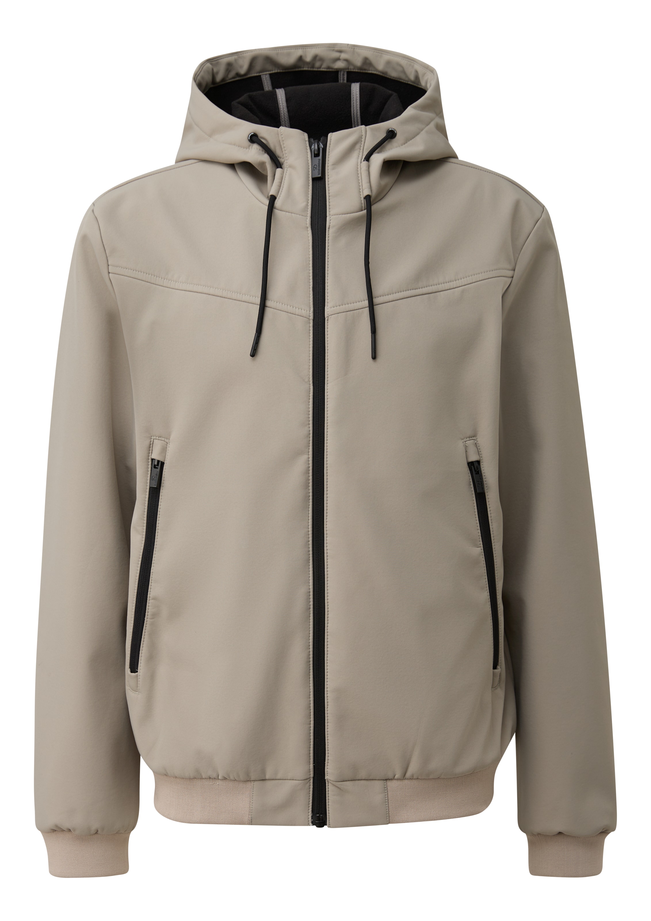 QS Übergangsjacke in Grau: Vorderseite