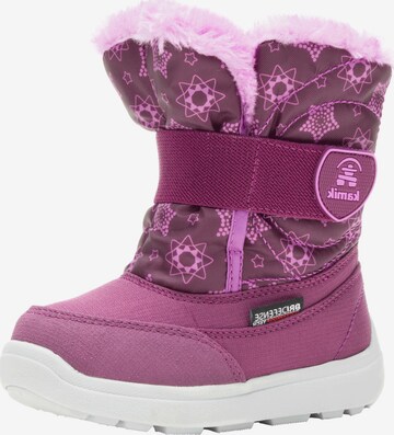 Kamik Boots 'SNOWBEEP' in Pink: front