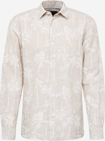 Chemise 'CAIDEN' Only & Sons en beige : devant