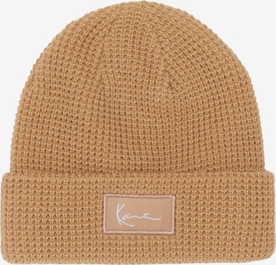 Karl Kani Bonnet en camel / blanc, Vue avec produit