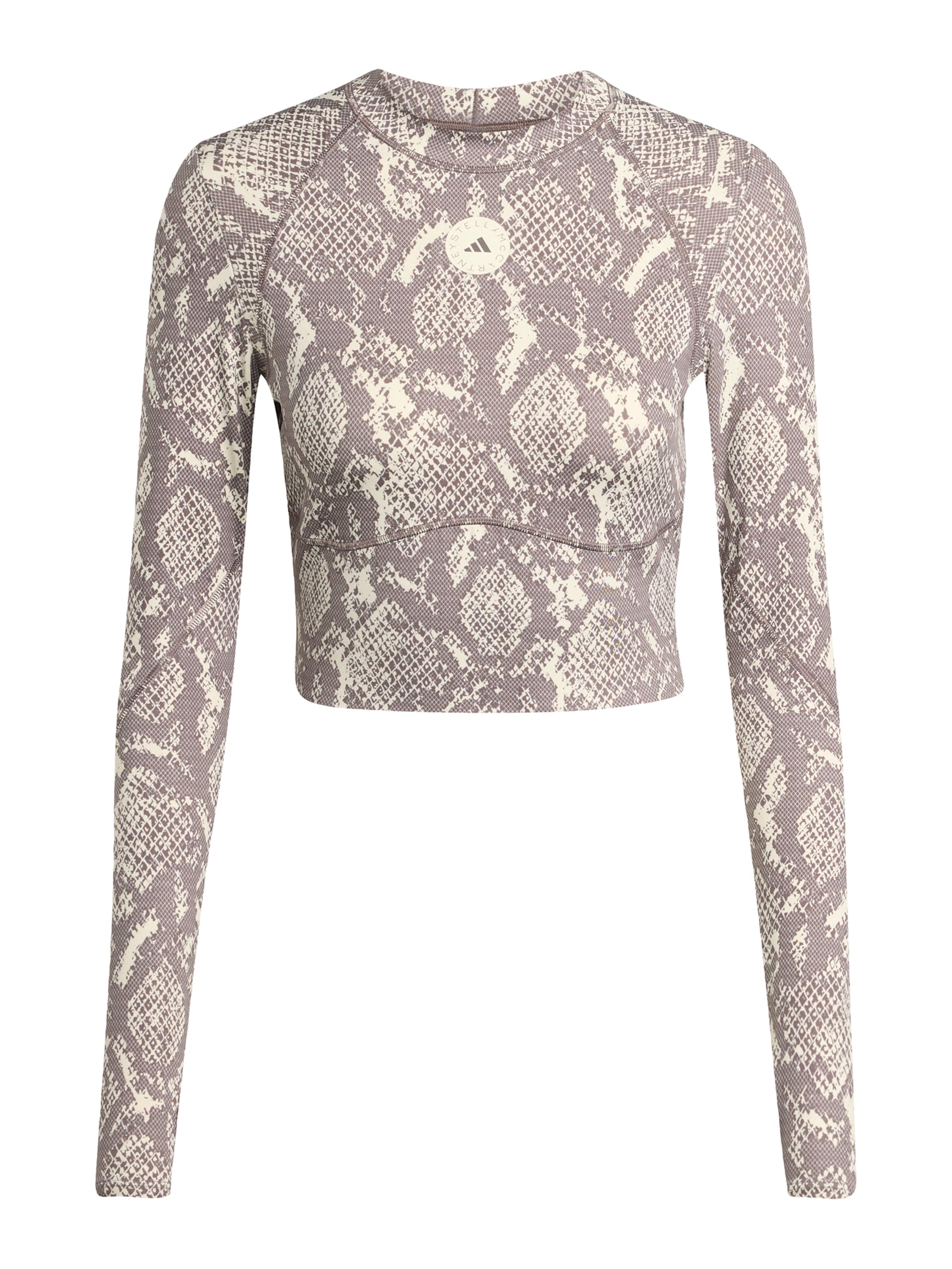 Maglia funzionale 'Training Longsleeve Crop' di ADIDAS BY STELLA MCCARTNEY in beige: frontale