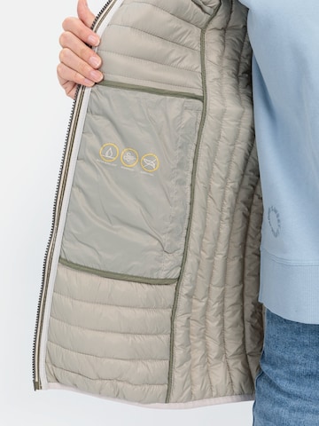 CAMEL ACTIVE Steppjacke mit abnehmbarer  Kapuze in Weiß