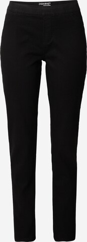 Regular Pantalon 'Chiara' ZABAIONE en noir : devant