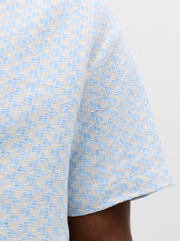 JACK & JONES Regular fit Button Up Shirt 'JORMONTAUK' in Blue