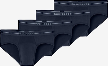 SCHIESSER Slip 'Cotton Flex' in Blau: Vorderseite
