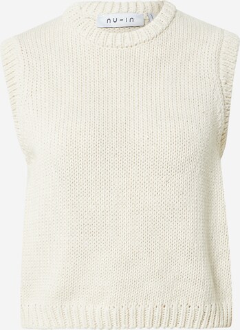 Pullover di NU-IN in bianco: frontale