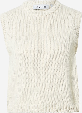 Pullover di NU-IN in bianco: frontale