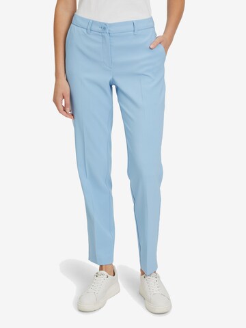 regular Pantaloni con piega frontale di Betty Barclay in blu: frontale