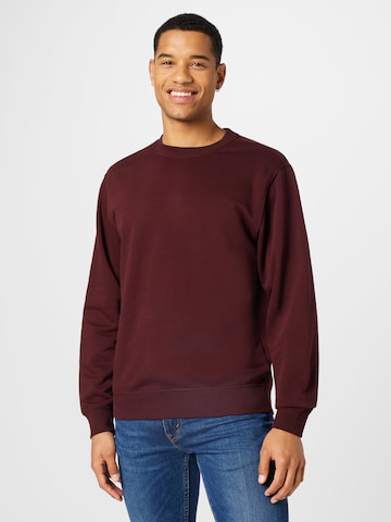 WEEKDAY - Sweatshirt em vermelho: frente