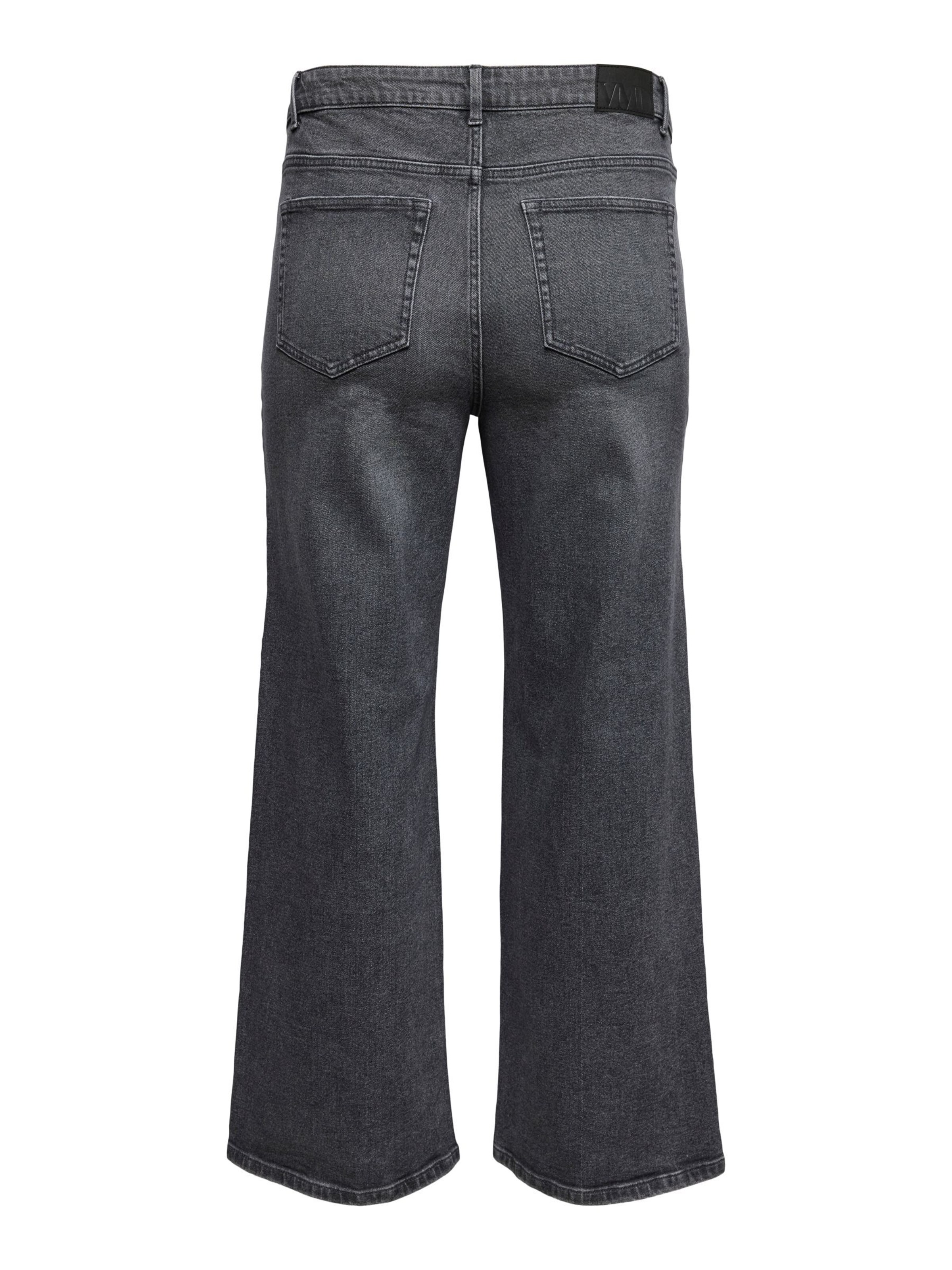 Vero Moda Curve regular Jeans i grå