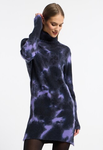 Frieda & Freddies NY Rollkragenpullover in Lila: Vorderseite