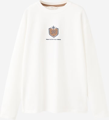 MANGO KIDS Paita 'DIMPACT' värissä valkoinen: etupuoli