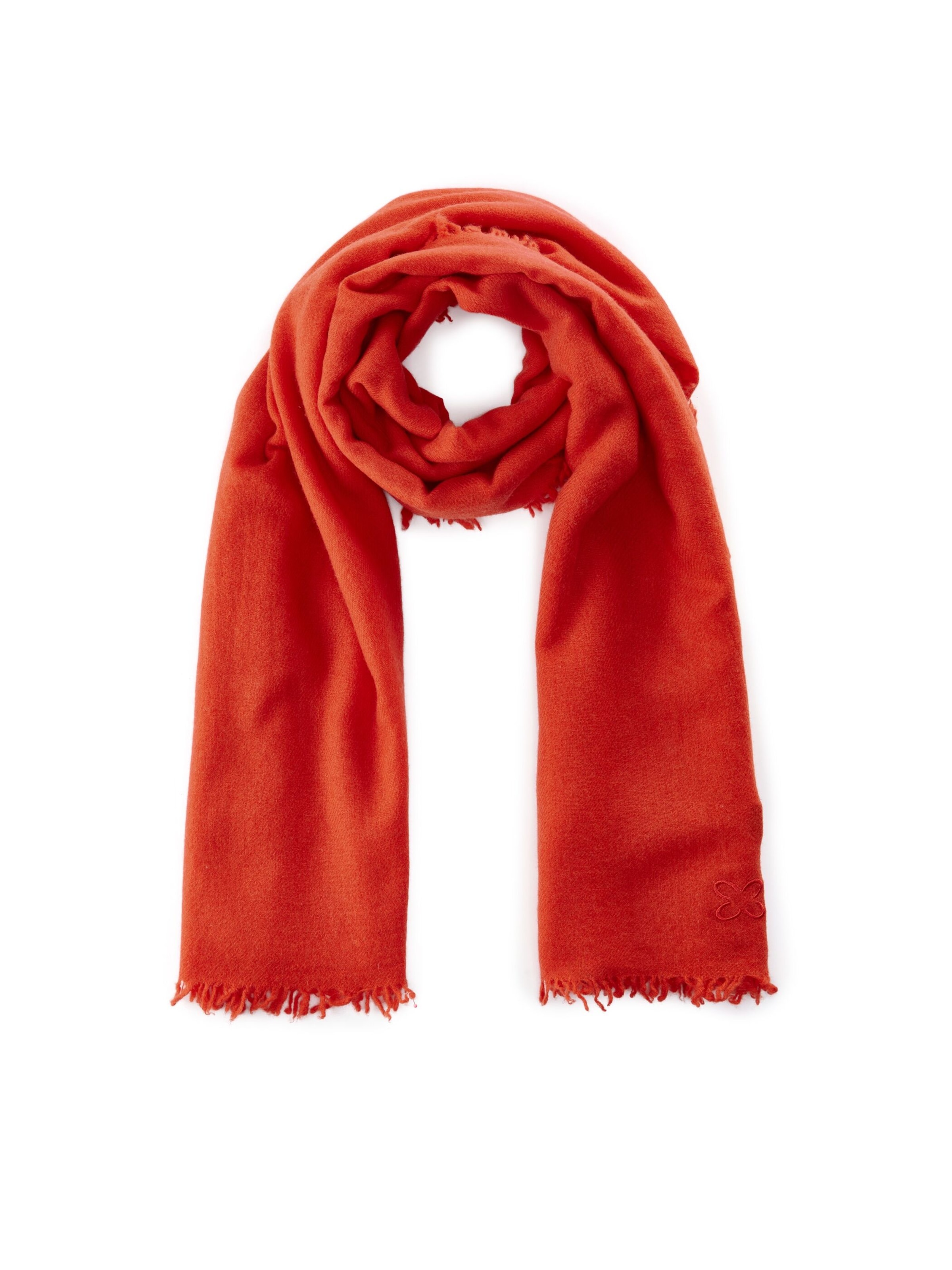 CODELLO Scarf in Orange: front