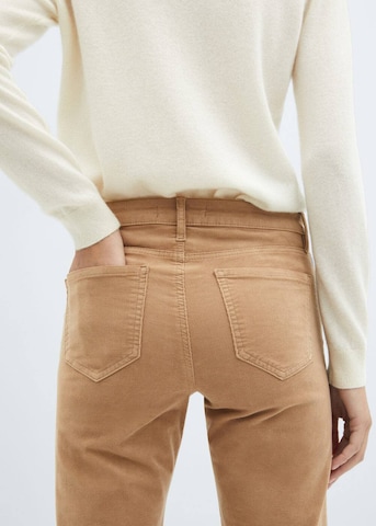 MANGO Regular Jeans 'Fionap' in Brown