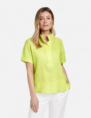 GERRY WEBER Blouse in Groen: voorkant