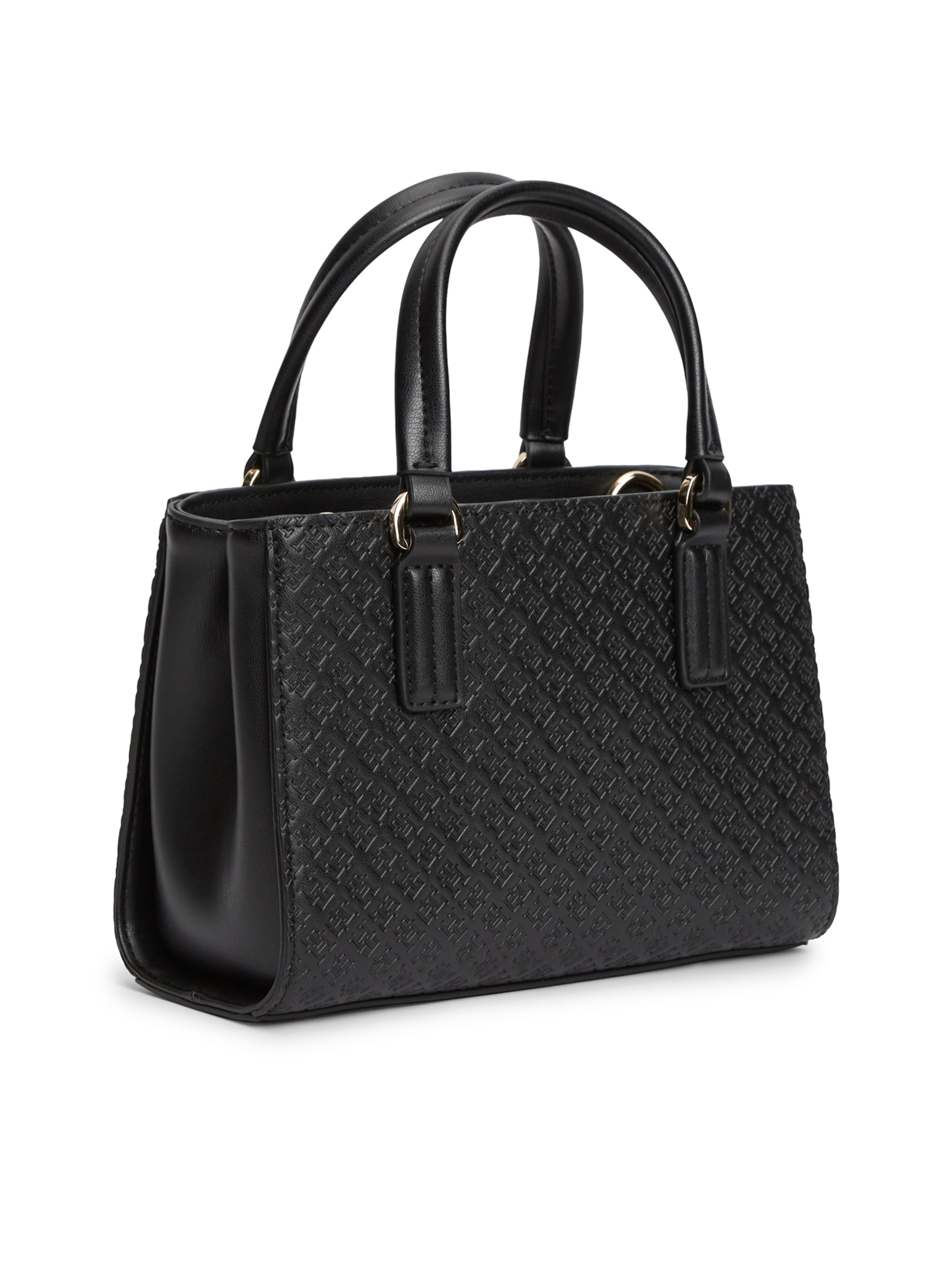 TOMMY HILFIGER Handtasche in Schwarz