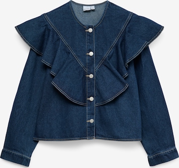 VERO MODABluza 'VMFia' - plava boja: prednji dio