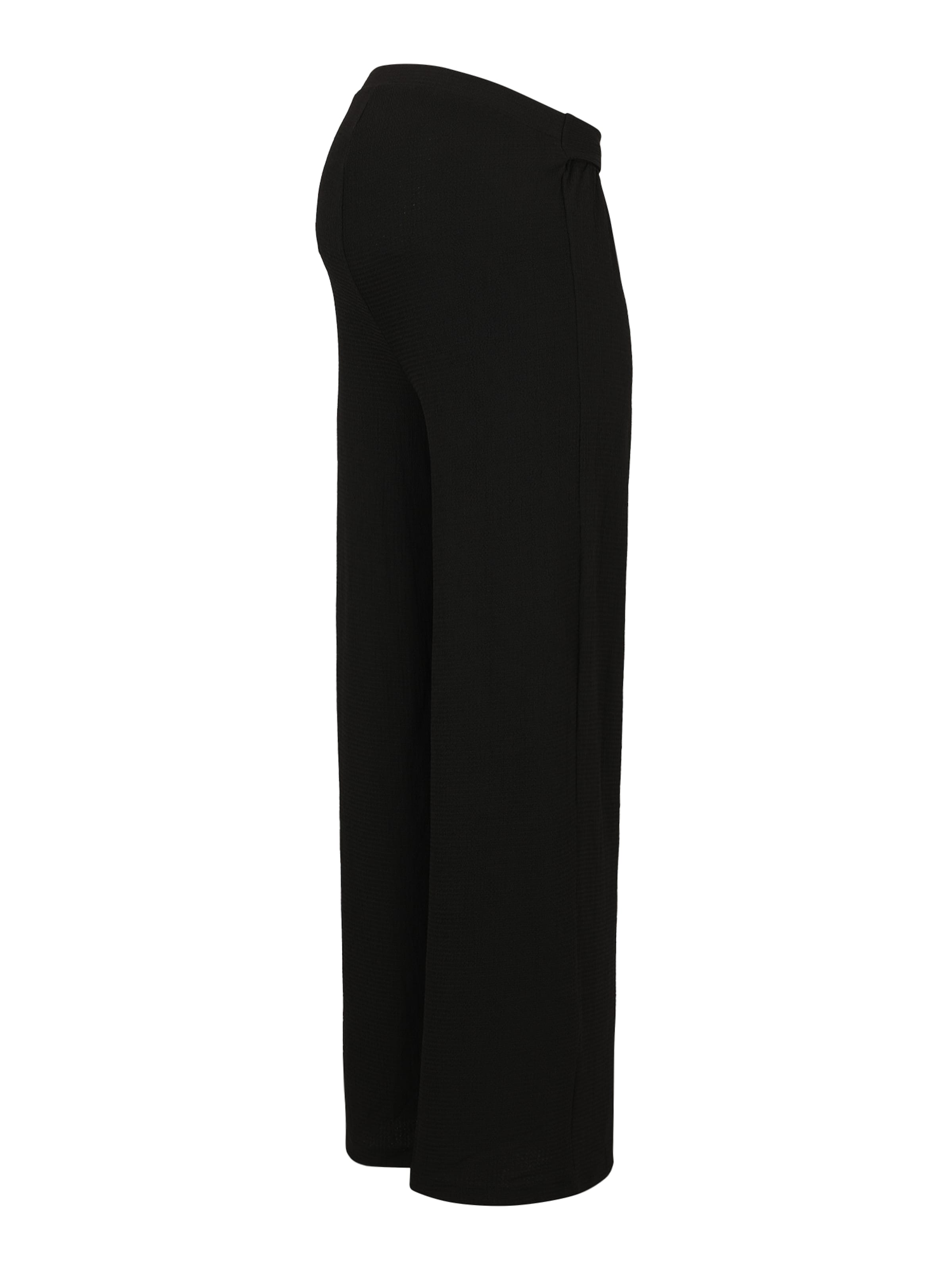 melns MAMALICIOUS Platas staras Bikses 'MLSELIMA': no priekšpuses