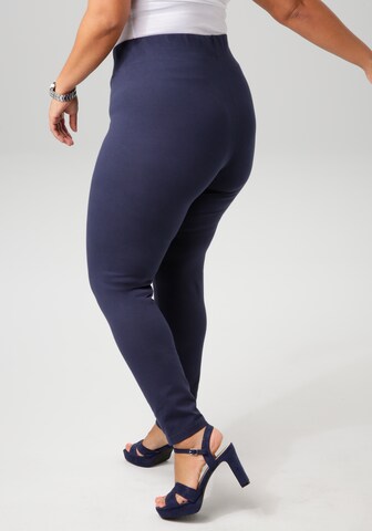 Aniston Skinny Leggings in Blau