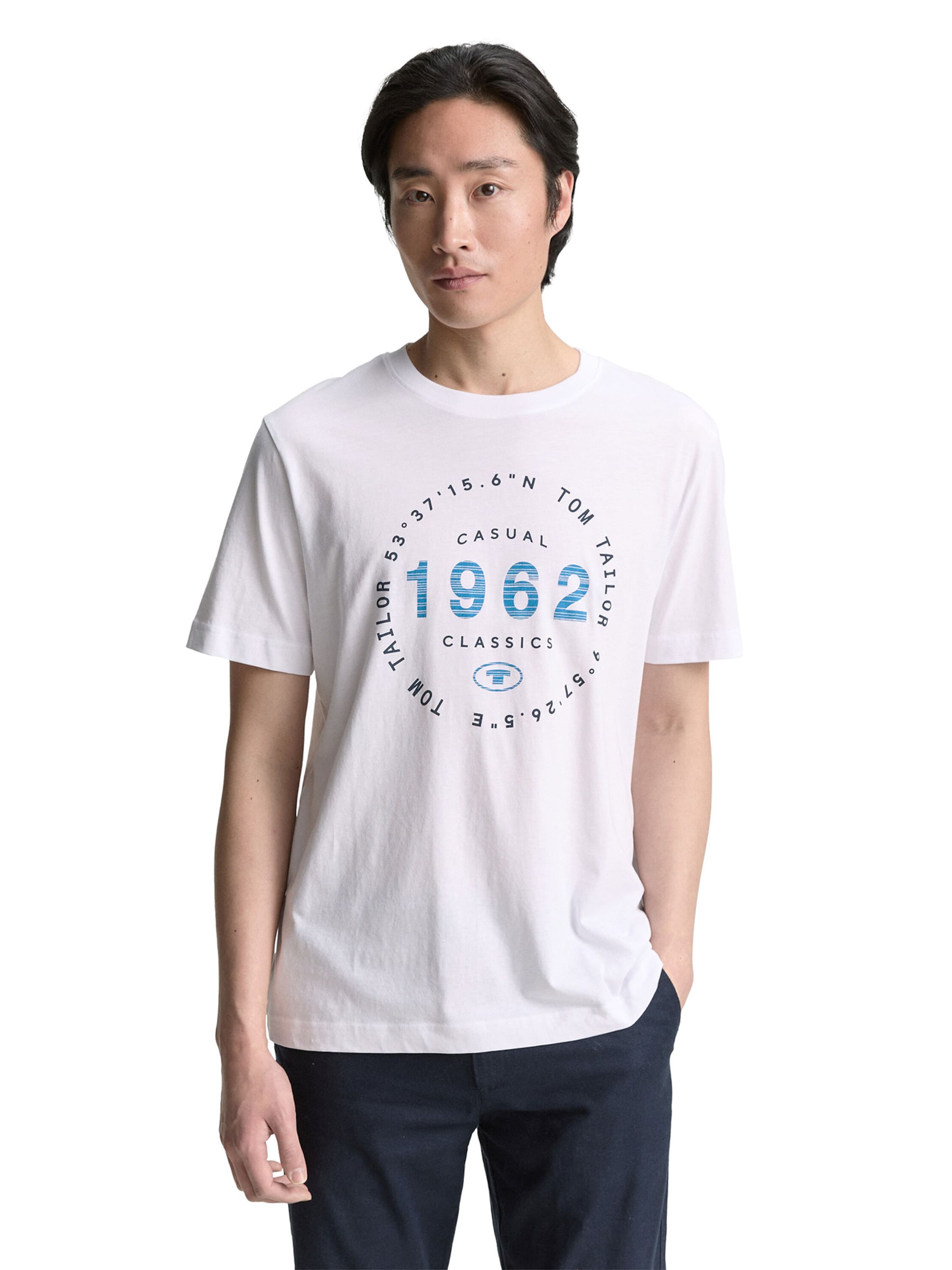 TOM TAILOR Bluser & t-shirts i hvid: forside