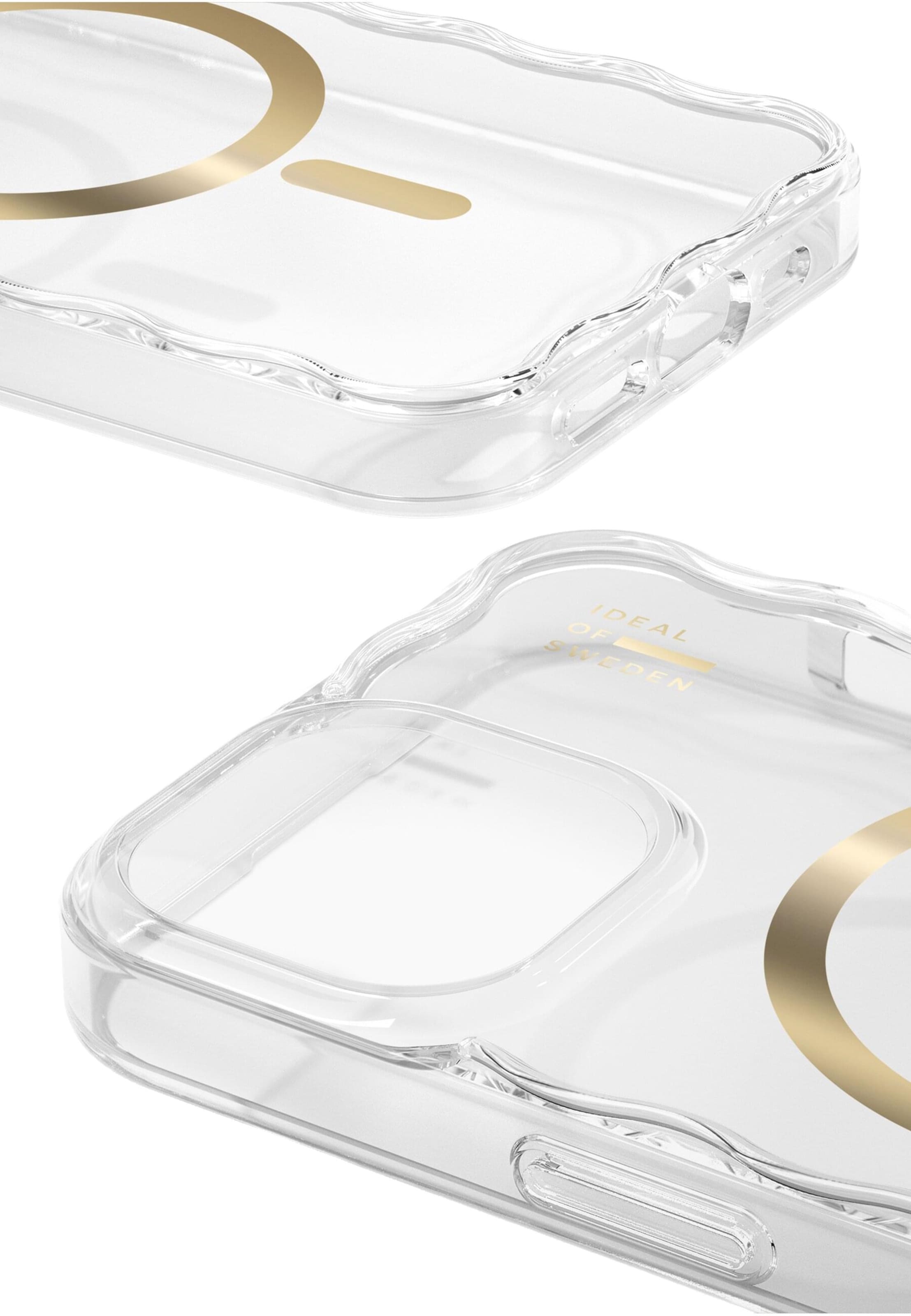 iDeal of Sweden Pouzdro na smartphone 'MagSafe iPhone 13 / 14 / 15 / 16e' – průhledná