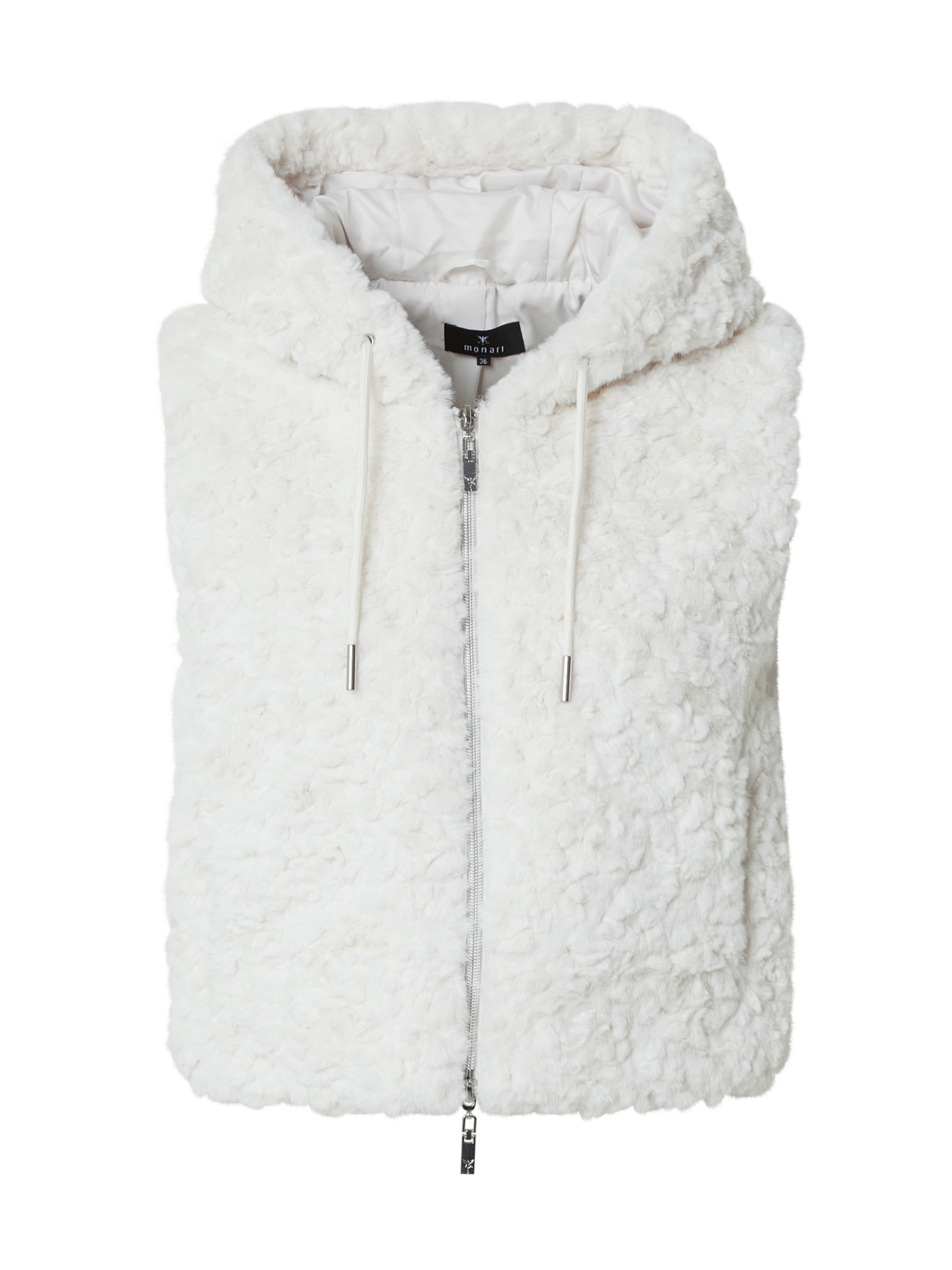 balts monari Veste: no priekšpuses