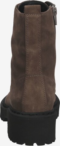 Högl Lace-Up Ankle Boots in Brown