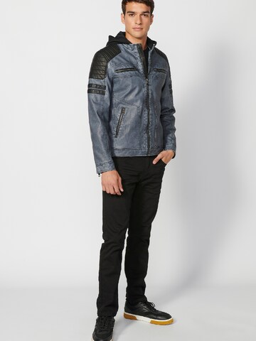 KOROSHI Between-season jacket in Blue