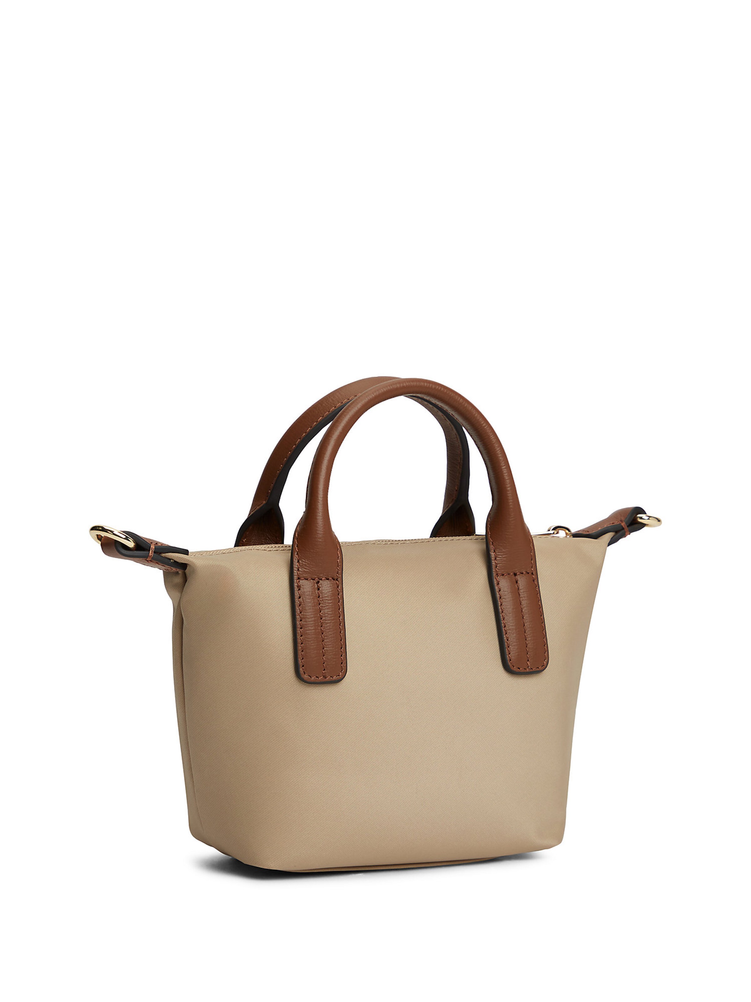 TOMMY HILFIGER Schoudertas 'Popette' in Beige