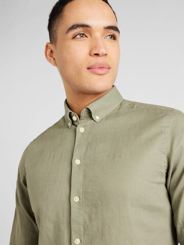 Casual Friday Regular fit Button Up Shirt 'Anton' in Green