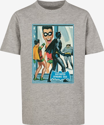 F4NT4STIC Shirt 'DC Comics Batman TV Series Dynamic Duo' in Grijs: voorkant