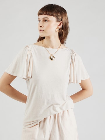 Maglietta 'VMPaloma Onella' di Aware in beige: frontale