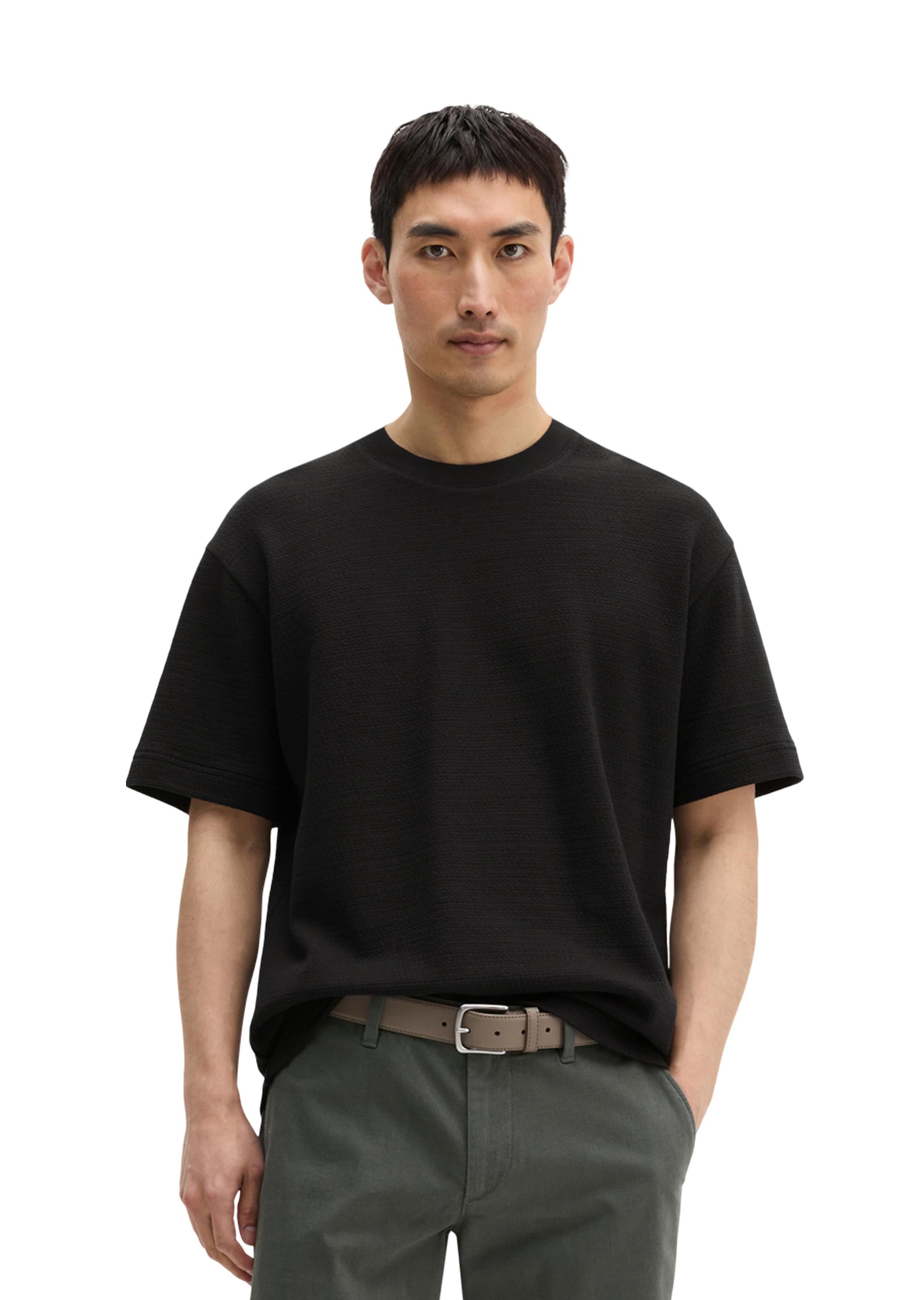 Marc O'Polo Shirt in Black: front