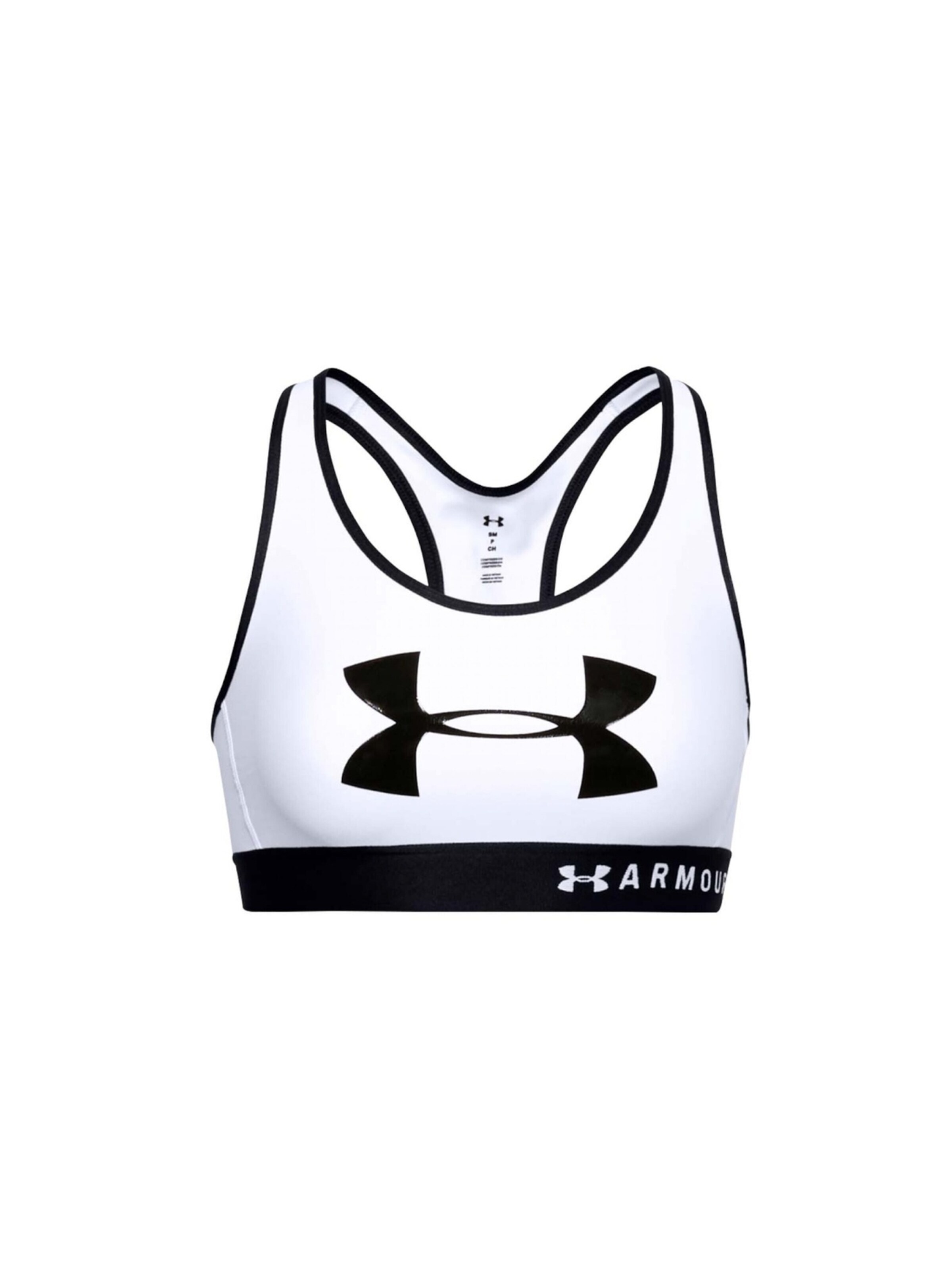 UNDER ARMOUR Sport-BH‌‌‌‌‌ in Weiß: Vorderseite