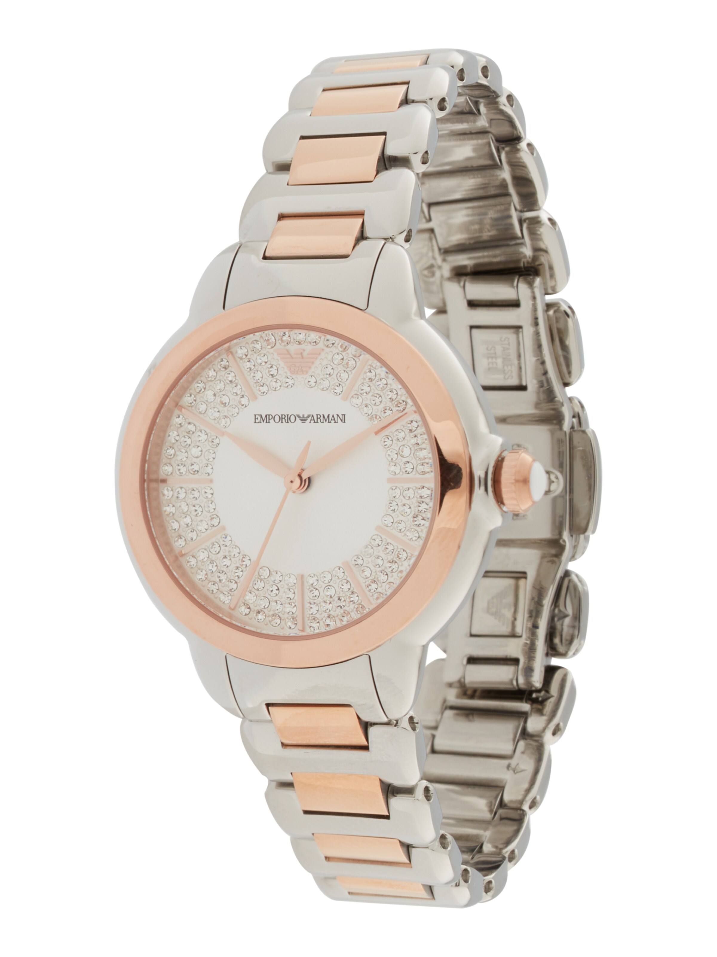 Emporio Armani Analóg órák - ezüst: elől