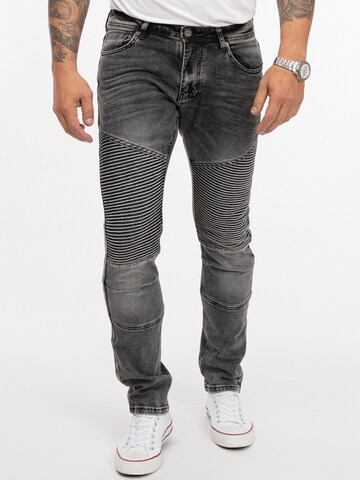 Rock Creek Slimfit Jeans in Grau: predná strana