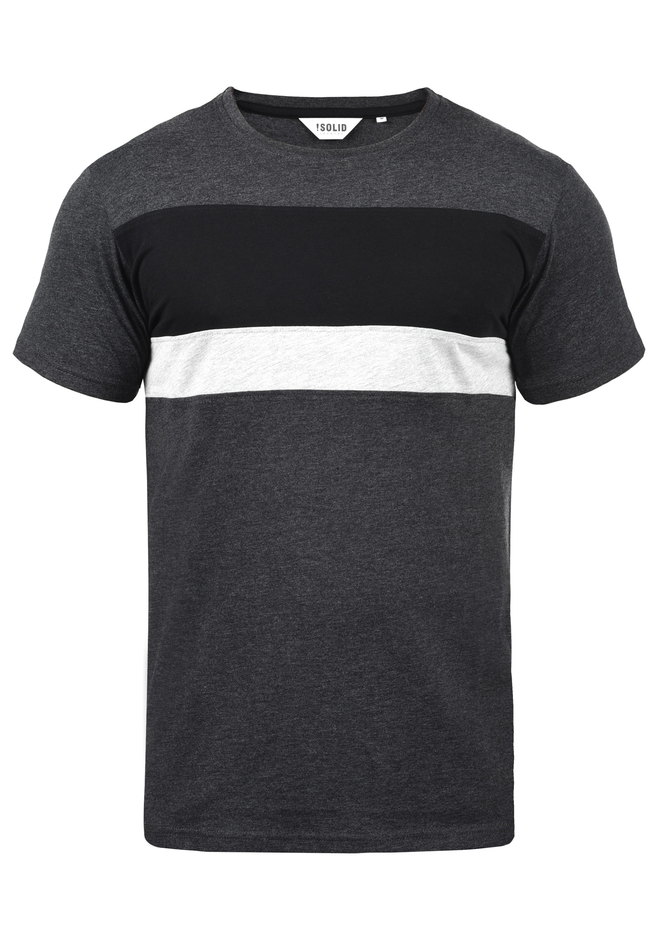 !Solid Shirt 'SASCHA' in Grau: Vorderseite